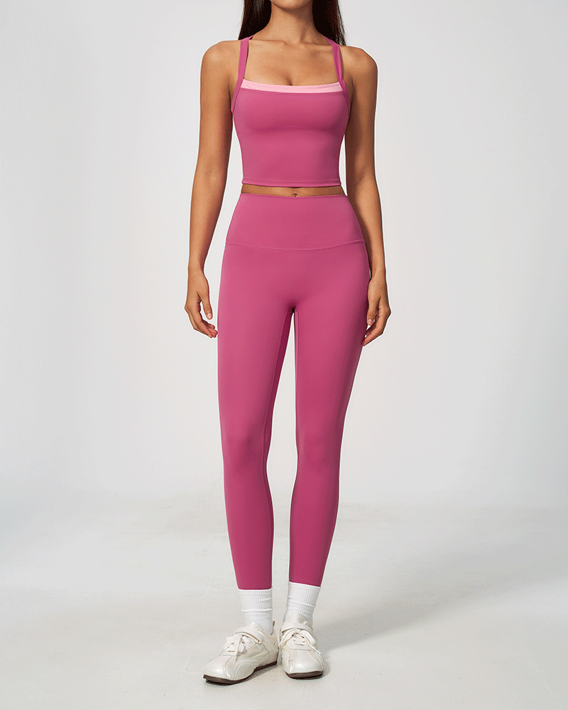 Sculpted High-Waist Performance Leggings