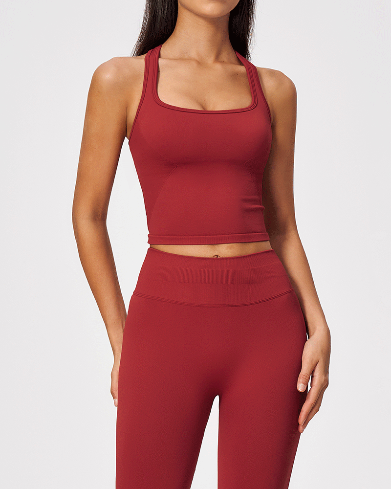 Seamless Racerback Sculpted Tank