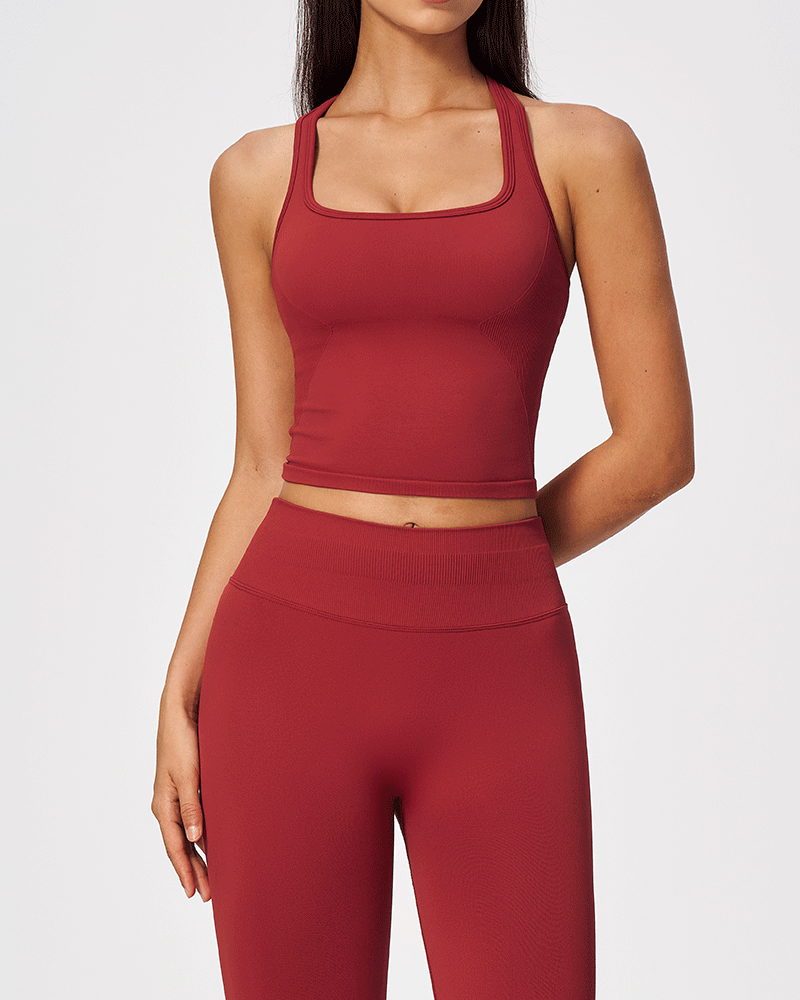 Seamless Racerback Sculpted Tank