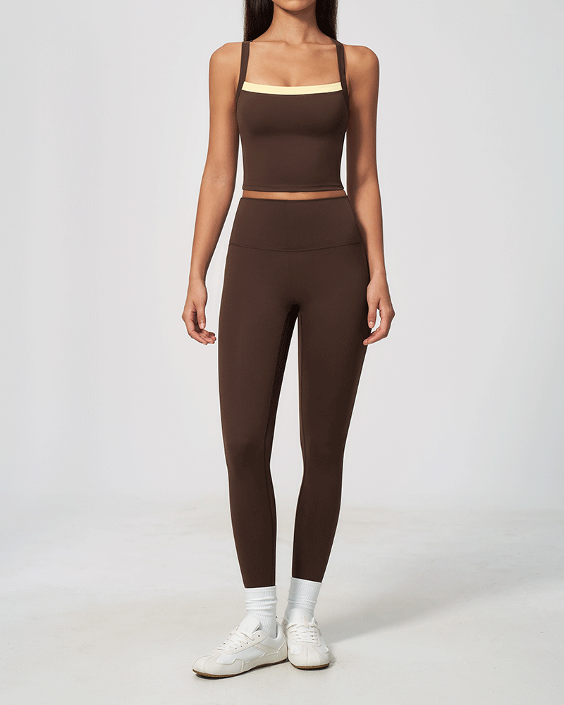 Sculpted High-Waist Performance Leggings