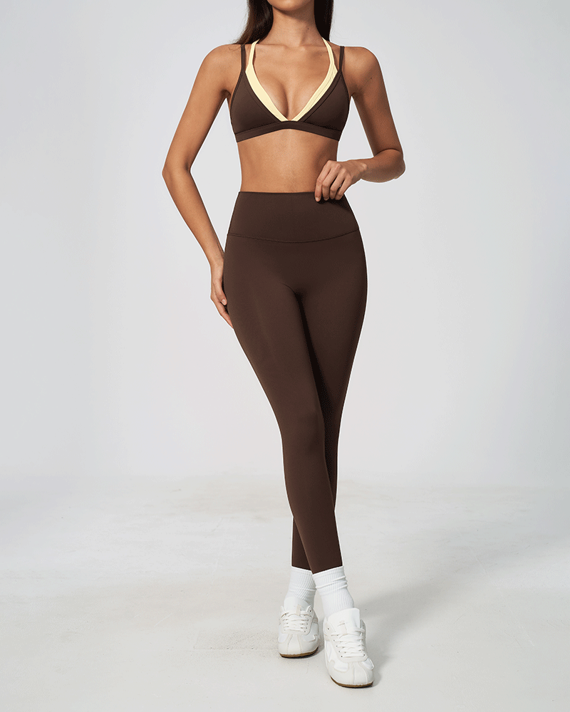 Sculpted High-Waist Performance Leggings