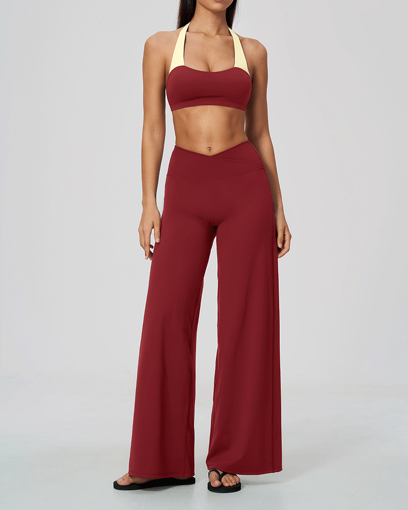 High-Waist Sculpting Performance Pants