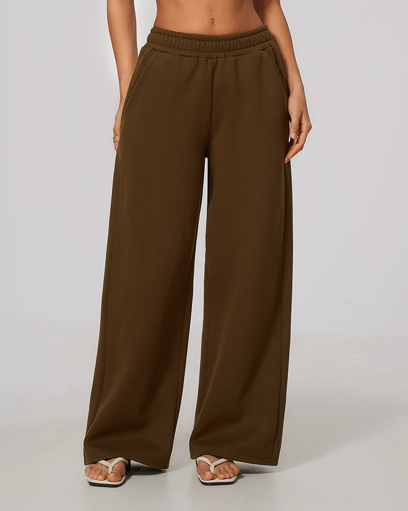 Relaxed-Fit Fleece-Lined Sweatpants