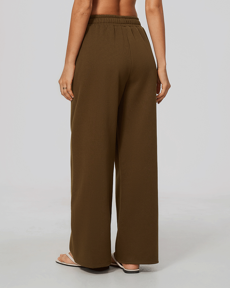Relaxed-Fit Fleece-Lined Sweatpants
