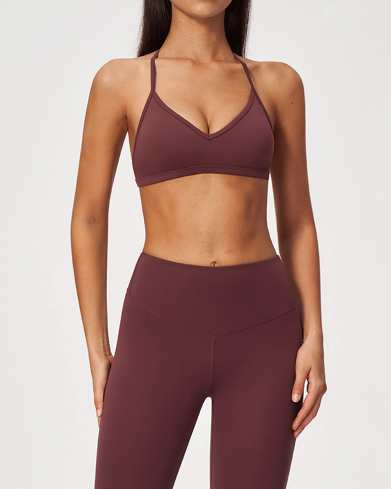 Halter Neck Sports Bra