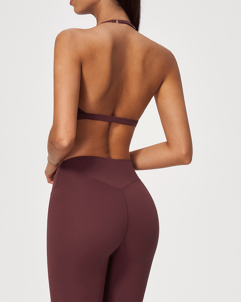 Halter Neck Sports Bra