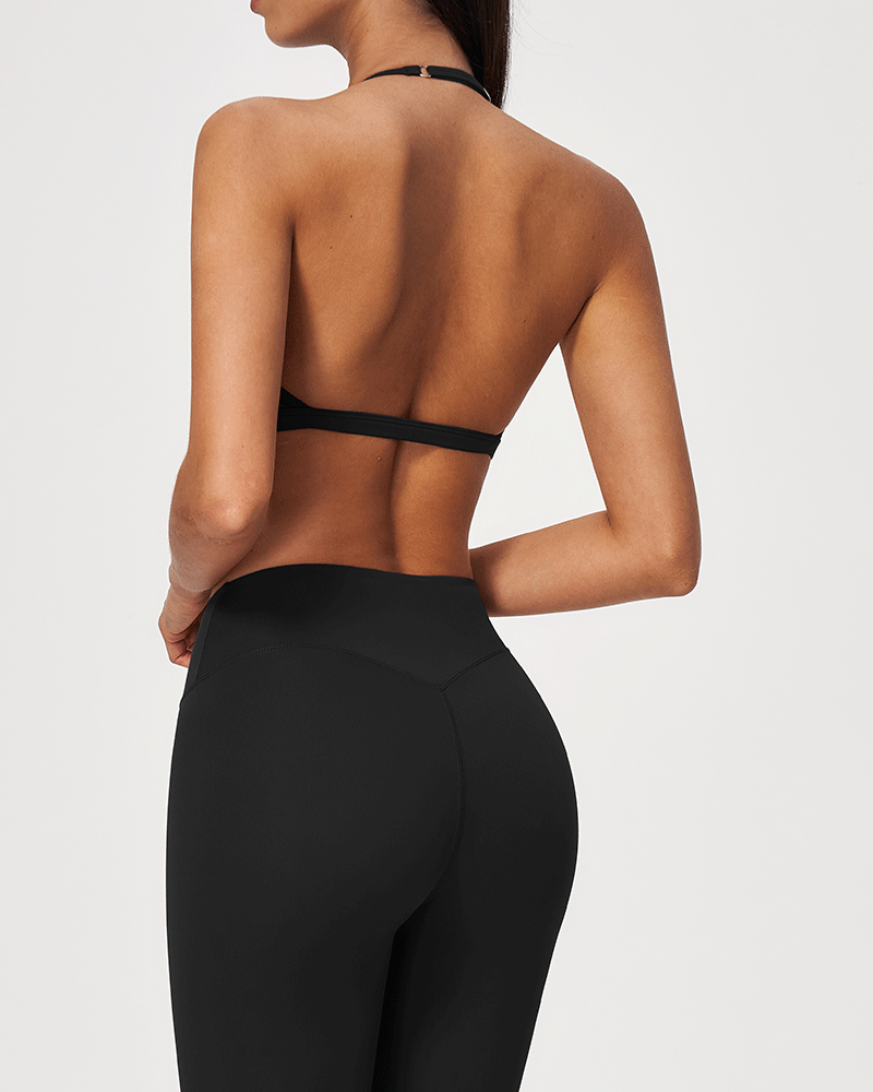 Halter Neck Sports Bra