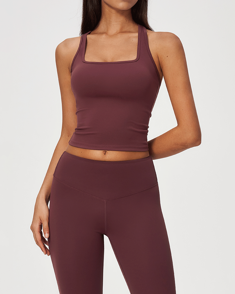 Racerback Workout Tank Top