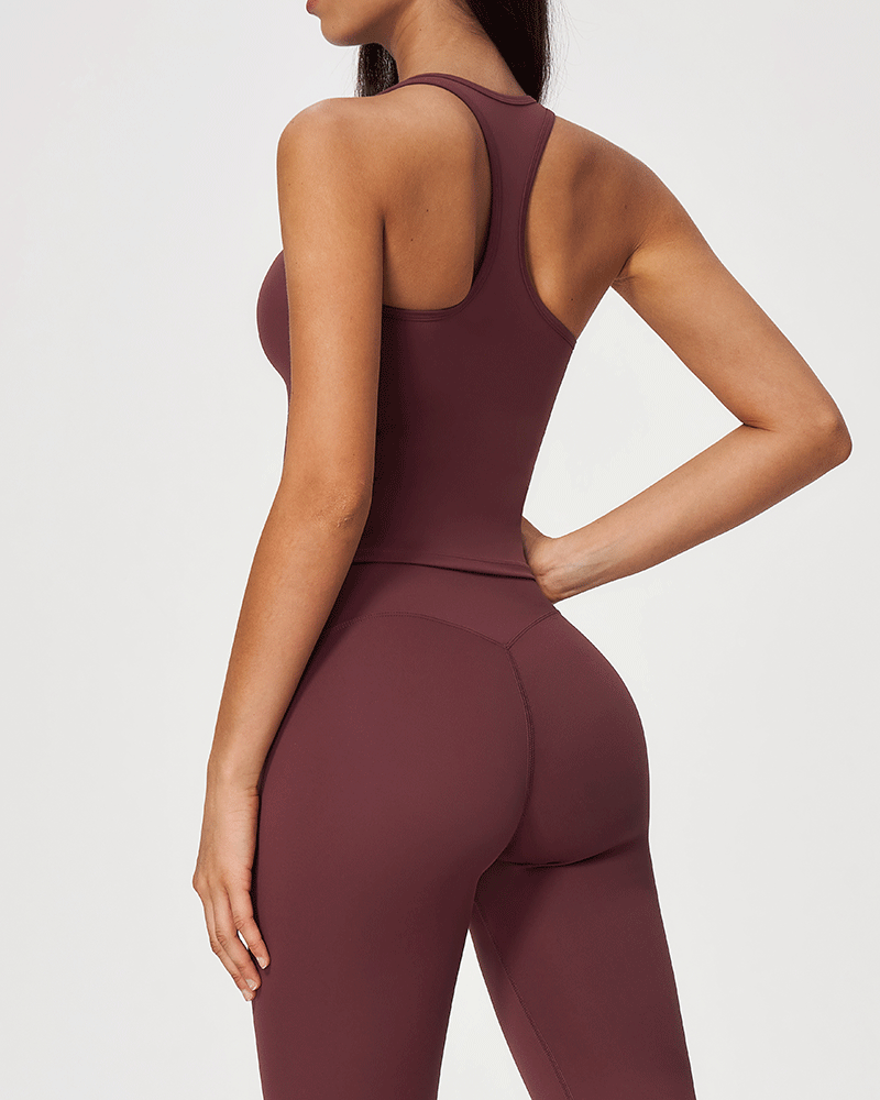 Racerback Workout Tank Top