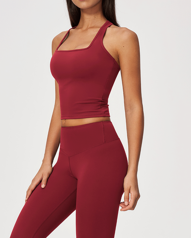 Racerback Workout Tank Top