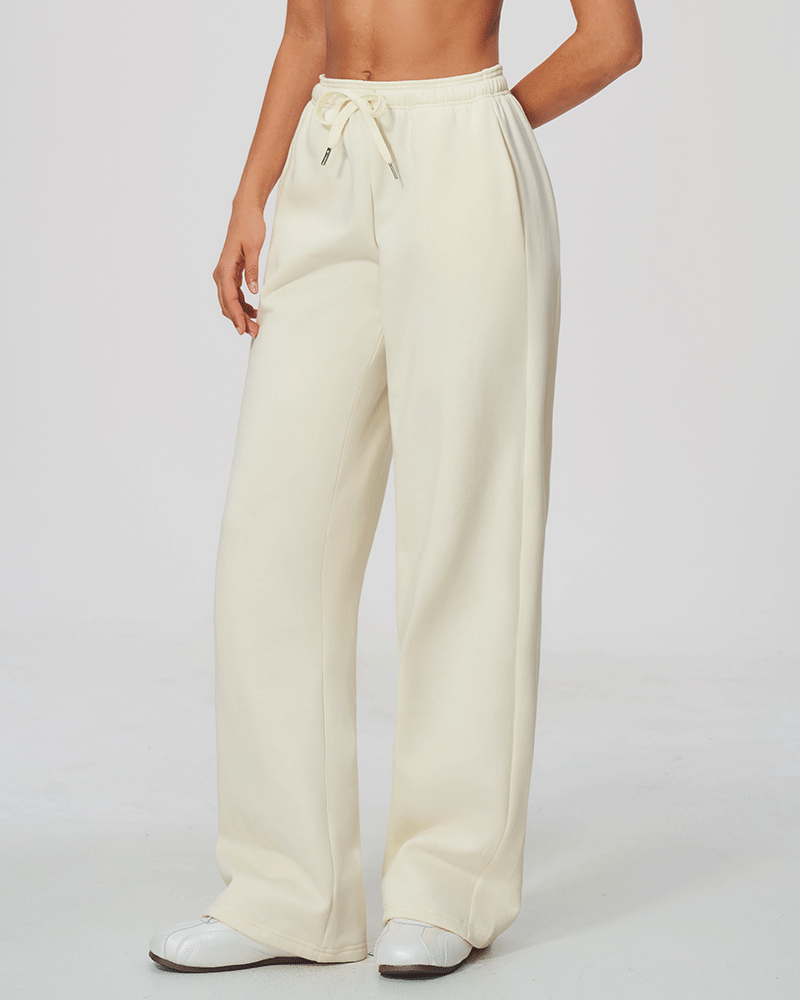High-Waisted Relaxed Fit Sweatpants