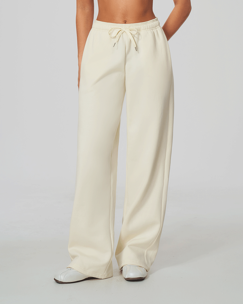 High-Waisted Relaxed Fit Sweatpants