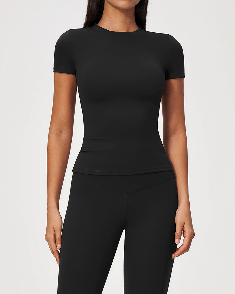 Lightweight Quick-Dry Short-Sleeve Top