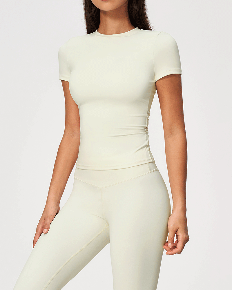 Lightweight Quick-Dry Short-Sleeve Top