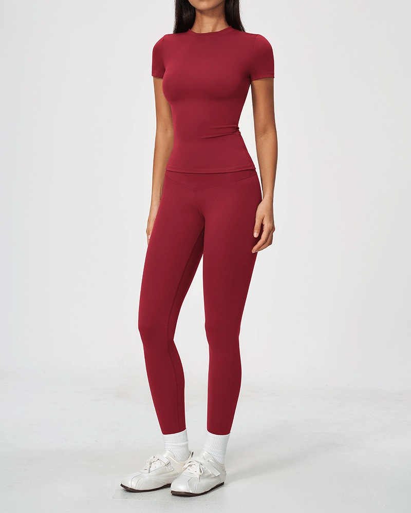Lightweight Quick-Dry Short-Sleeve Top
