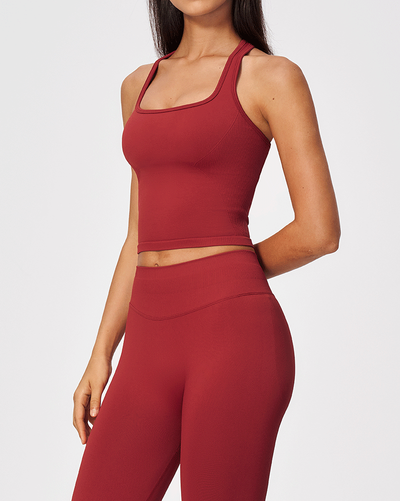 Seamless Racerback Sculpted Tank