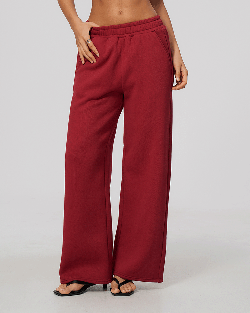 Relaxed-Fit Fleece-Lined Sweatpants