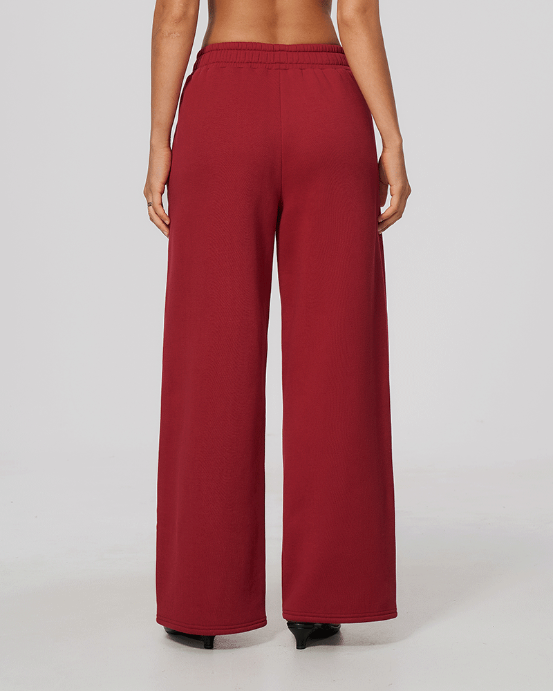 Relaxed-Fit Fleece-Lined Sweatpants