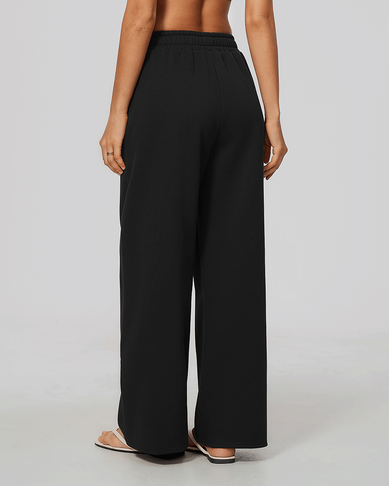 Relaxed-Fit Fleece-Lined Sweatpants
