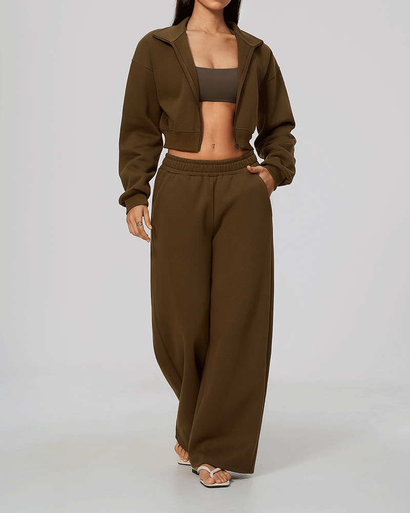 Relaxed-Fit Fleece-Lined Sweatpants