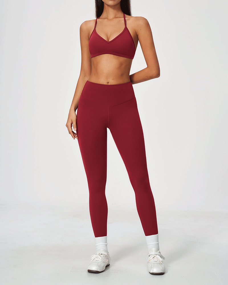Halter Neck Sports Bra