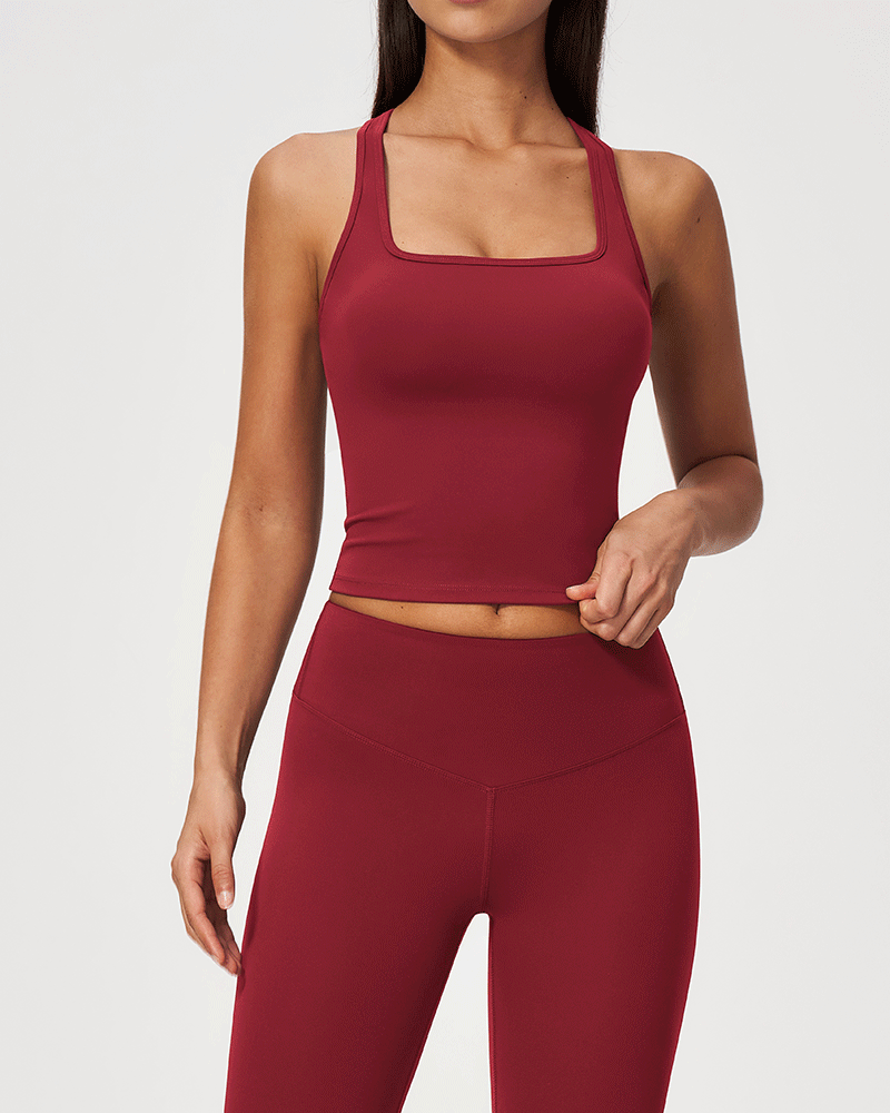 Racerback Workout Tank Top