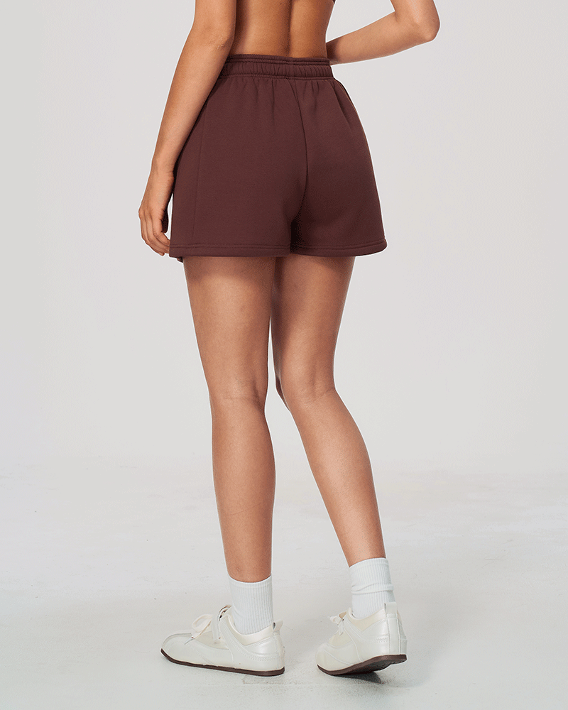 High-Waist Relaxed-Fit Performance Shorts