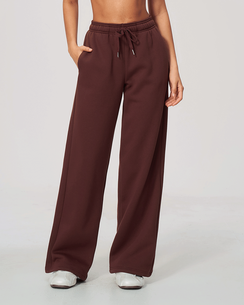 High-Waisted Relaxed Fit Sweatpants