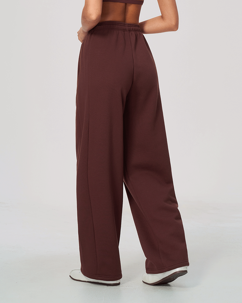 High-Waisted Relaxed Fit Sweatpants
