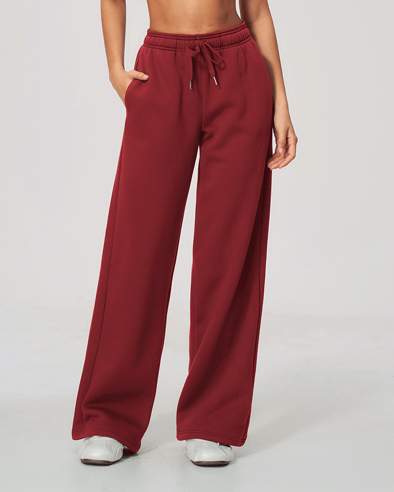 High-Waisted Relaxed Fit Sweatpants