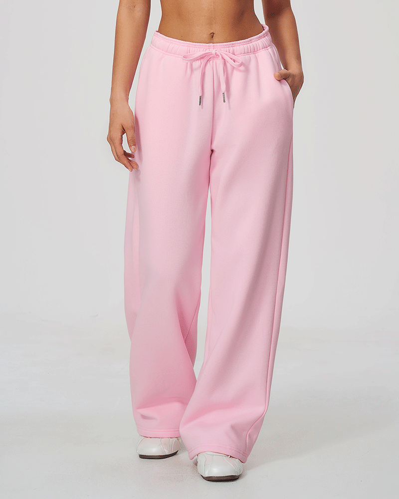 High-Waisted Relaxed Fit Sweatpants