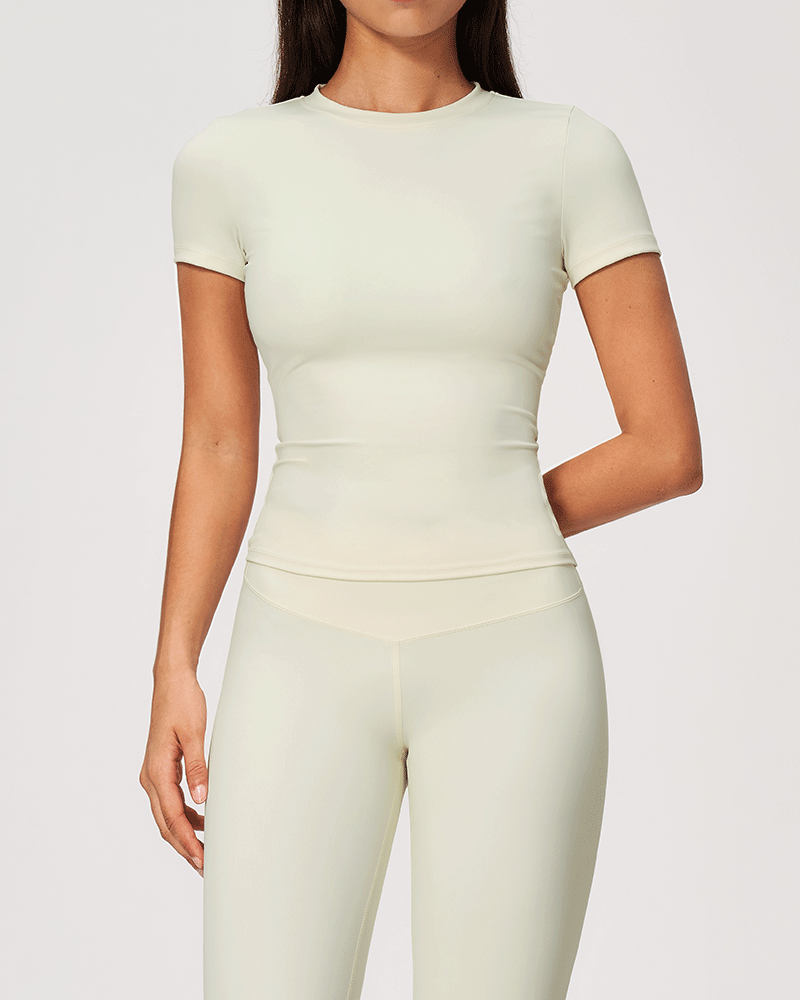 Lightweight Quick-Dry Short-Sleeve Top