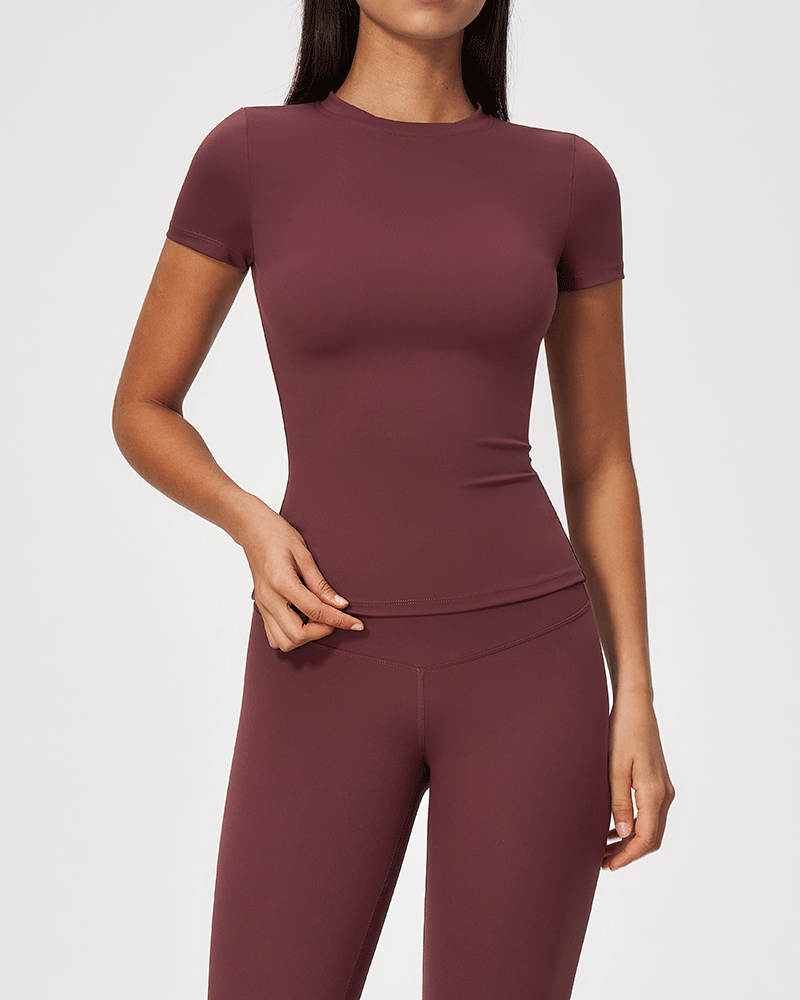 Lightweight Quick-Dry Short-Sleeve Top