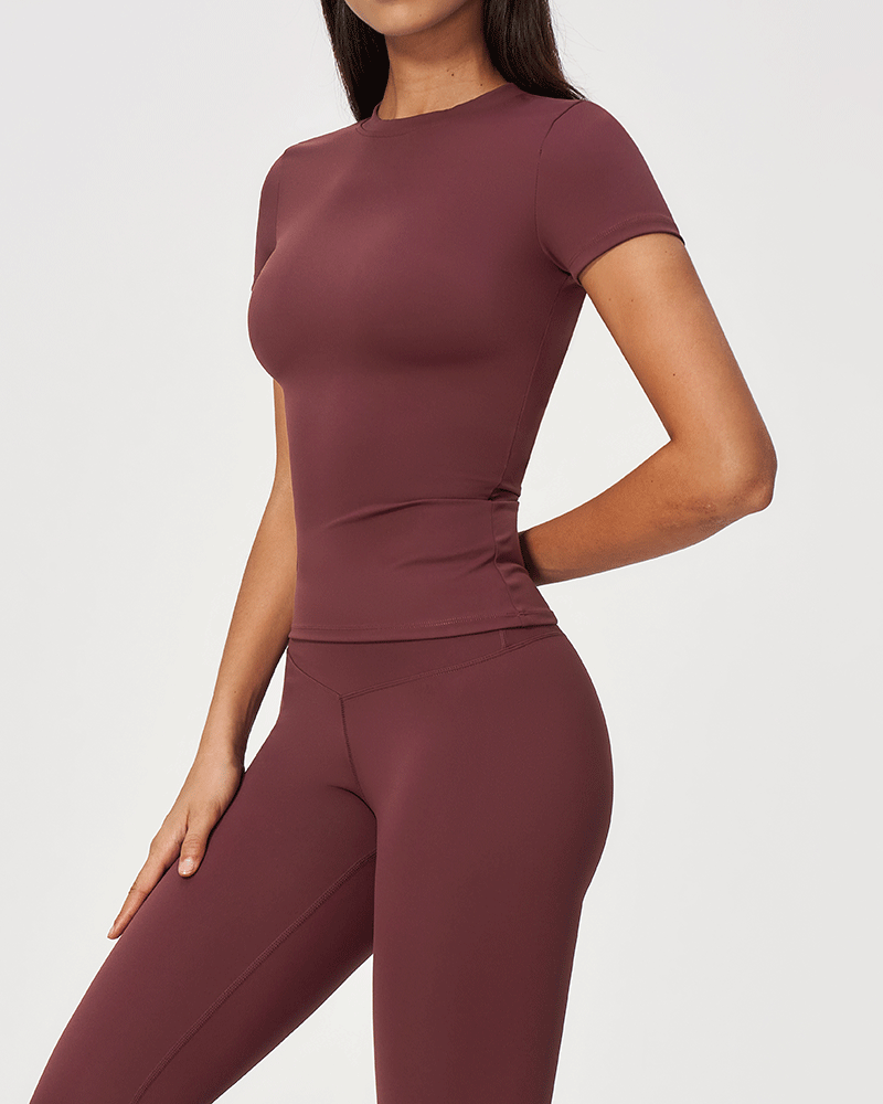 Lightweight Quick-Dry Short-Sleeve Top