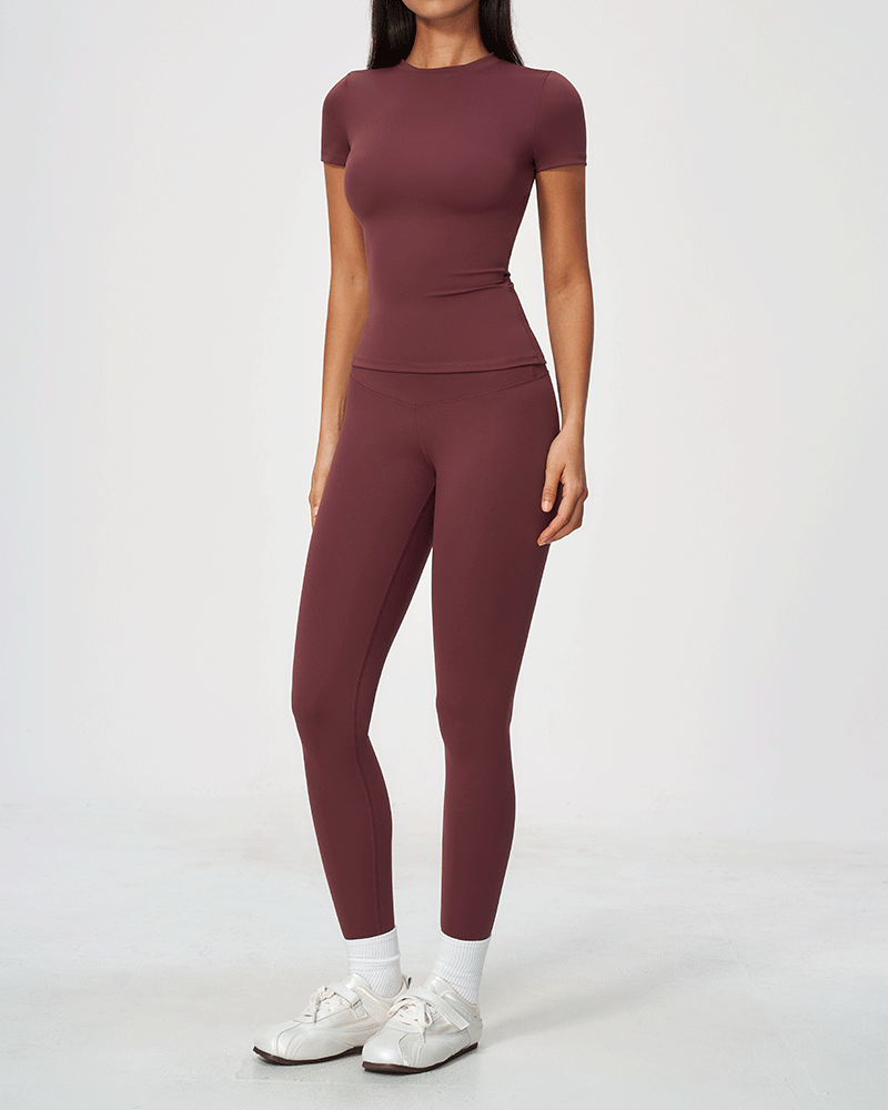 Lightweight Quick-Dry Short-Sleeve Top